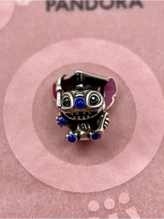 Pandora Jewelry - Pandora Disney Stitch Graduation Cap 2025 Proud Sterling Silver Charm 793789C01